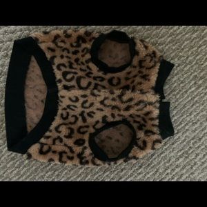 Mae’s Closet Leopard Dog Coat